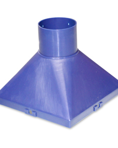 Discharge hopper for outlet automatic FlexVey 75